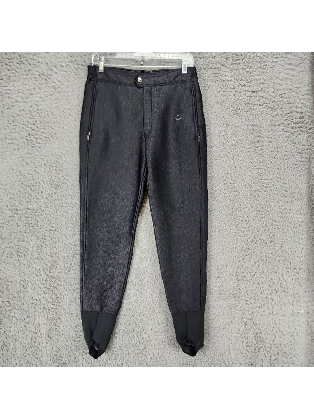 Bogner Pants Womens 12 Black Wool Blend High Rise Ski Pants